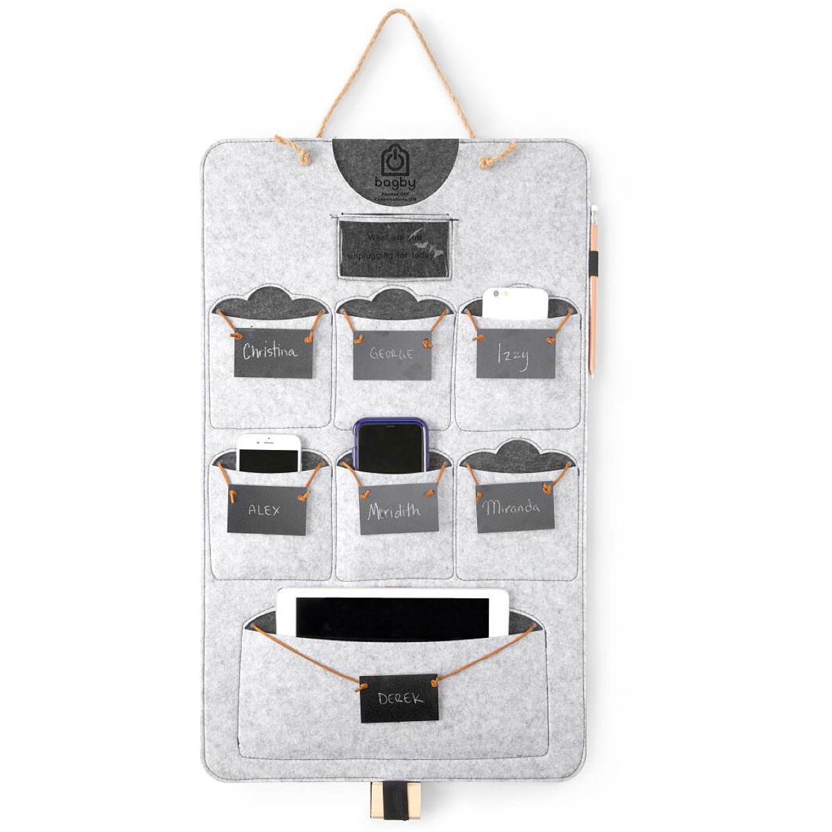 Bagby FAMILY - Phone Organizer 6+1 Pockets