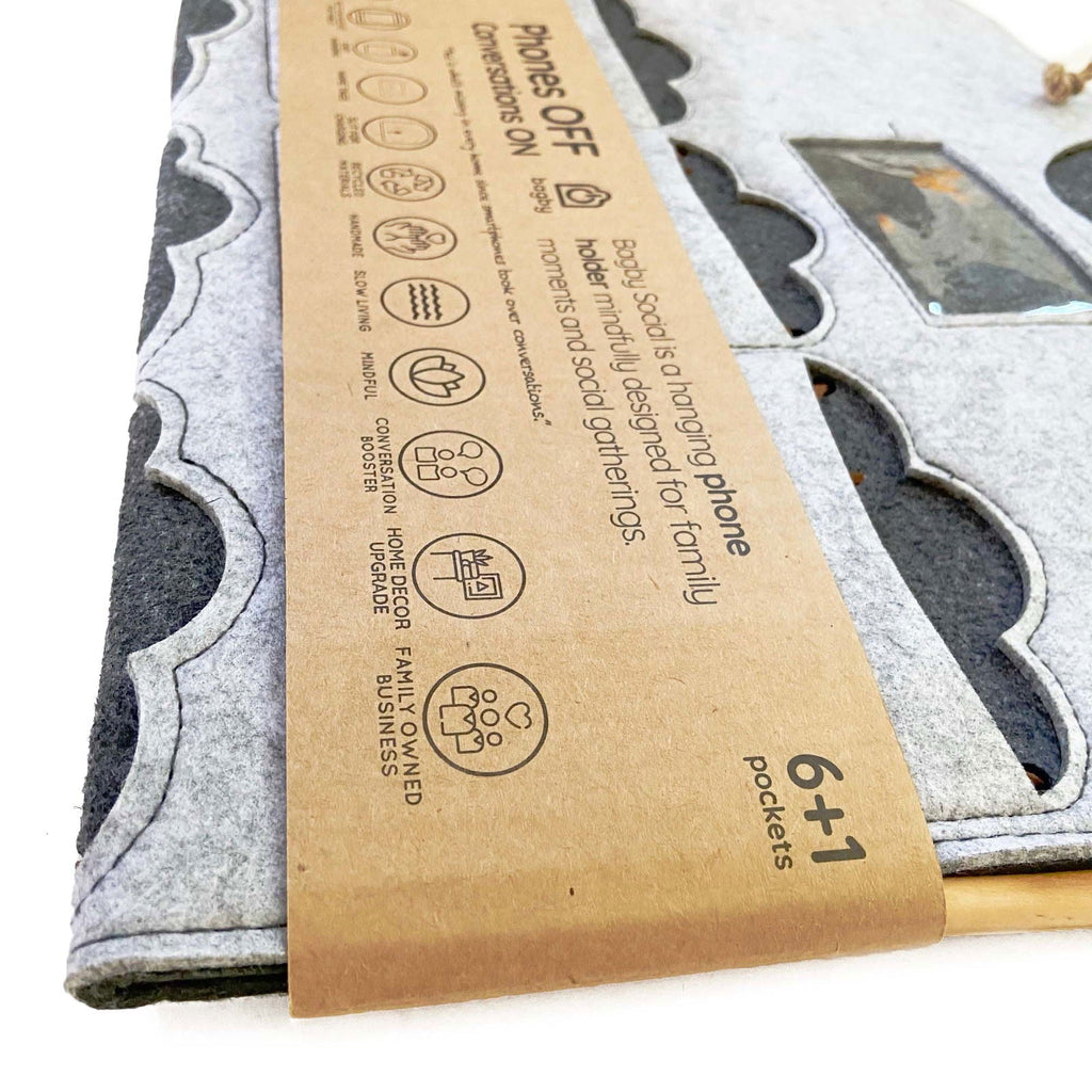 Bagby FAMILY - Phone Organizer 6+1 Pockets