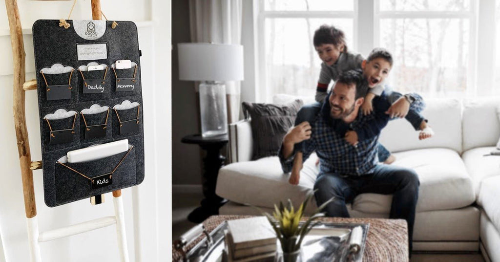 Bagby FAMILY - Phone Organizer 6+1 Pockets